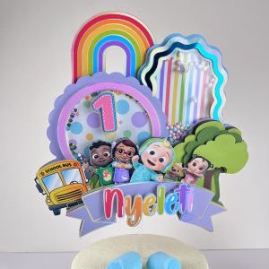 cocomelon cake topper