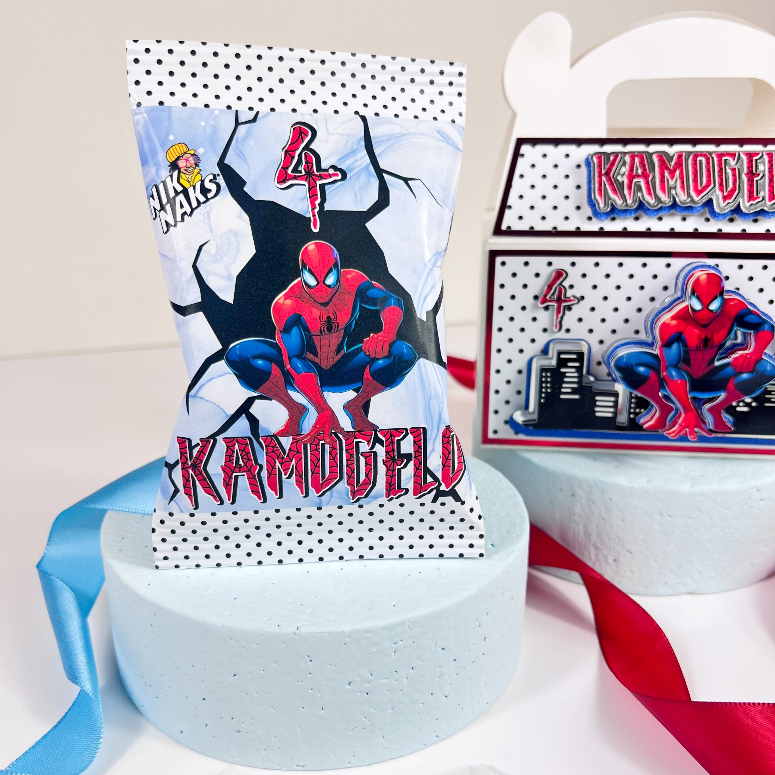 Spider-Man Party Set for 6 - Image 9