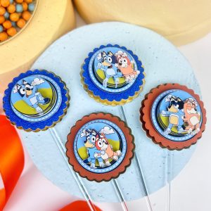 Bluey Cupcake Toppers Set of 12