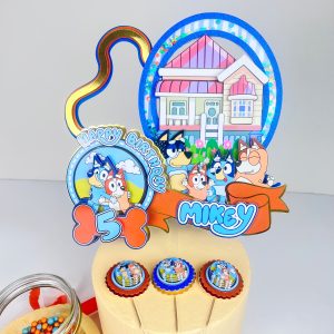 Bluey Cake Topper